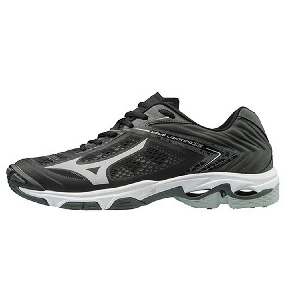 Zapatillas Voleibol Mizuno Wave Lightning Z5 Hombre Negras/Plateadas Ofertas RWPL-15473